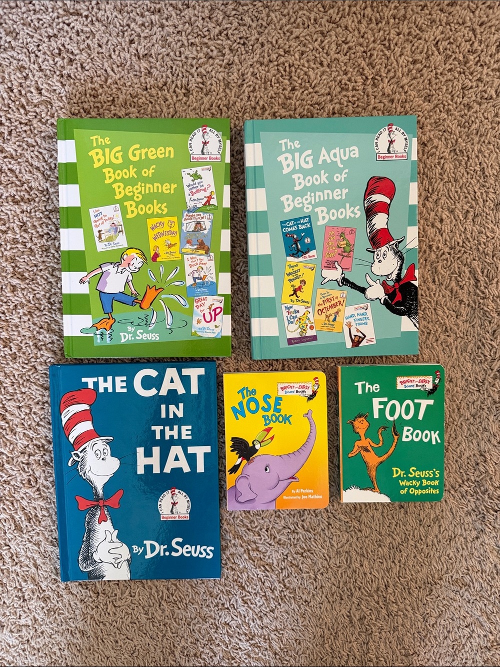 Dr. Seuss Book Lot — 5 books